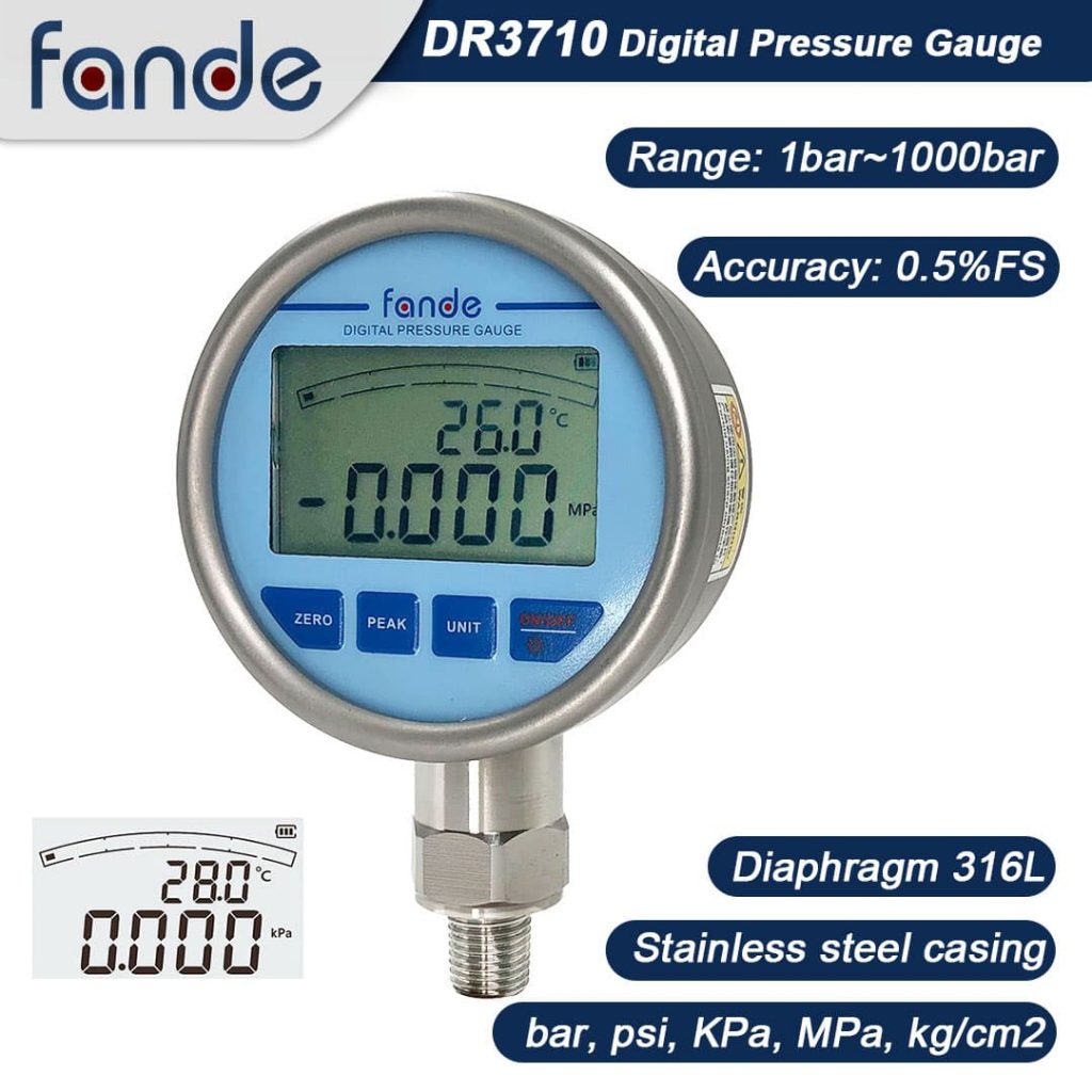 Digital Pressure Gauges - Pressure and Level Measurement Instrumentation